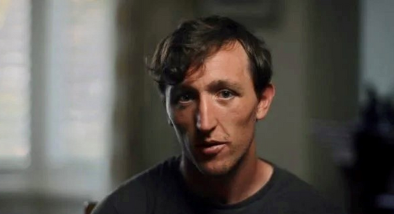 Still of Cormac Ryan taken during filming of the RTÉ documentary, Unspoken, in which he shared his experience of eating disorders